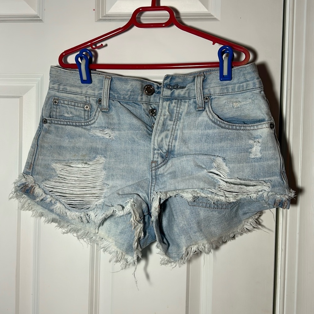 American Eagle Distressed Shorts